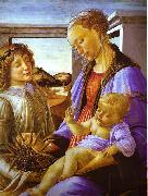 Sandro Botticelli Madonna of the Eucharist Sweden oil painting artist